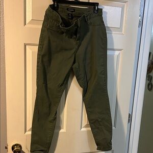 d. jeans Olive Green Women's Pants